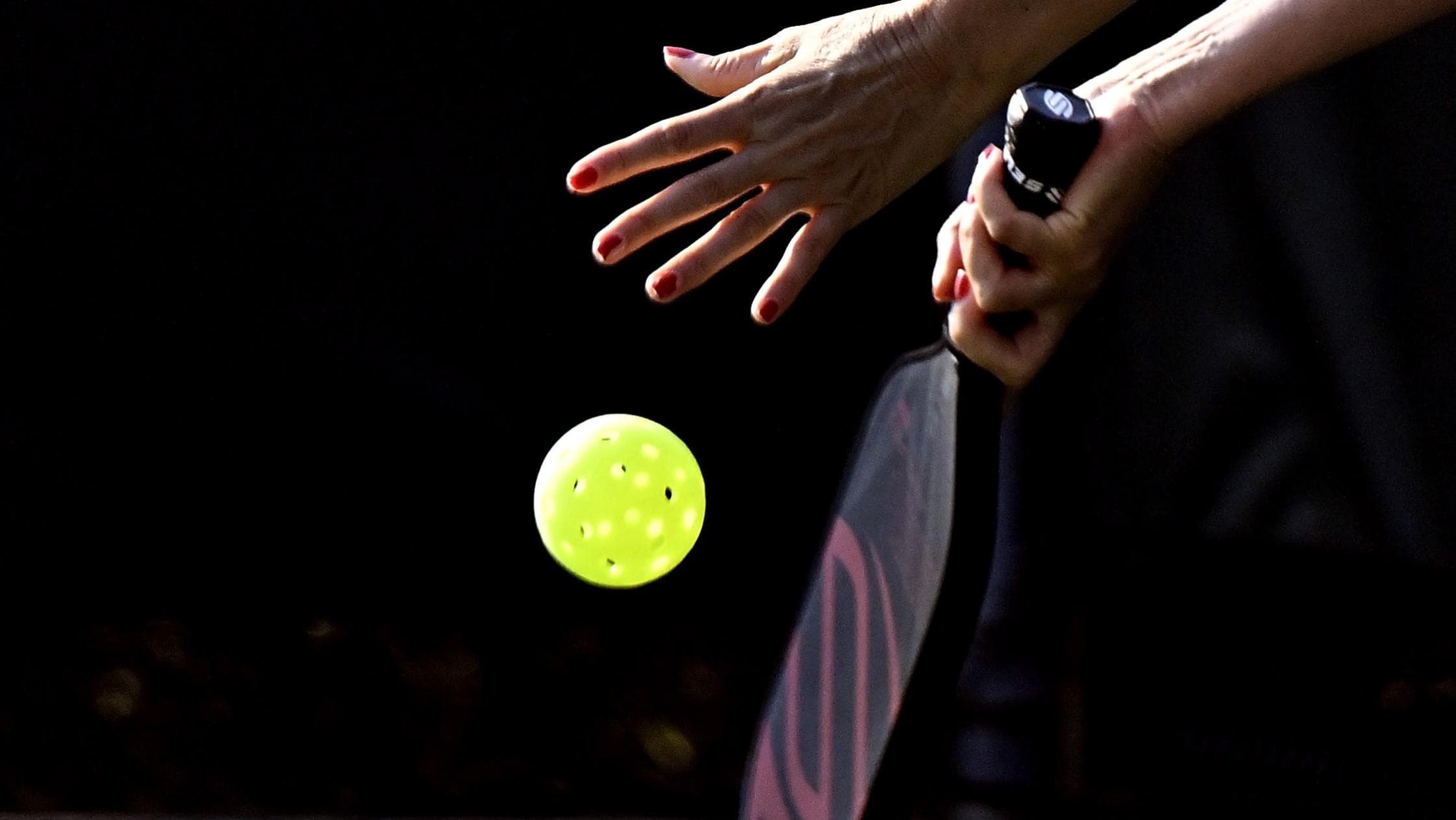 Pickleball play at a PKL facility